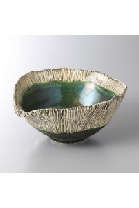 Ceramic flared bowl Minoyaki "kuudoo"