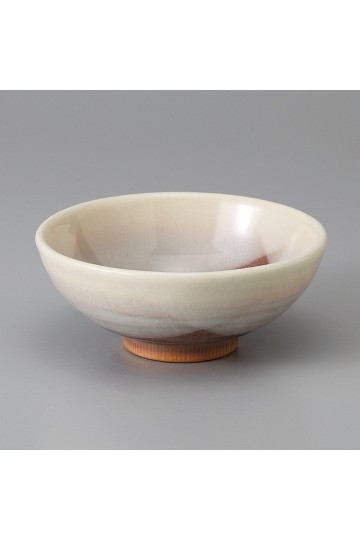 Ceramic golden foot rice bowl Setoyaki "kakebun"