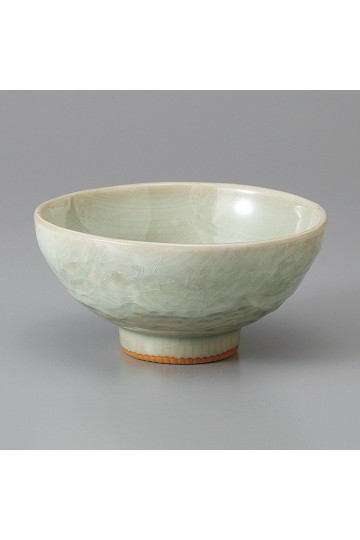 Ceramic rice bowl Setoyaki "hakuun"