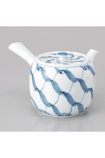 Porcelain Kyusu traditional teapot Aritayaki "kyoumou"