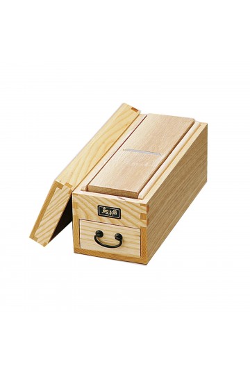 Dried bonito oak shaver box