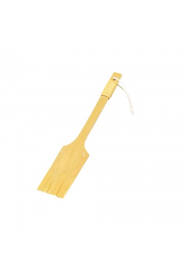 Large bamboo brush for grater
