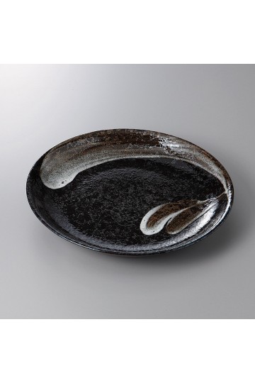 Fine earthenware small plate Minoyaki "chairo"