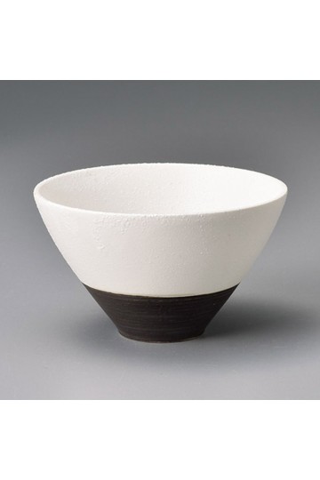 Fine earthenware rice bowl Minoyaki "kunie"