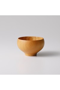 Japanese zelkova wood bowl