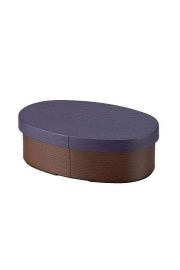 Violet oval bento box