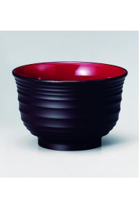 Black resin bowl "kodai"