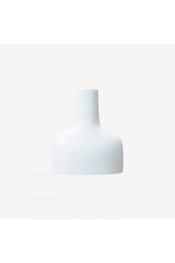 Petit vase blanc en porcelaine Hasamiyaki "Okasan" 200ml