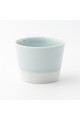 Tasse bleue en porcelaine Hasamiyaki "Essence of life"