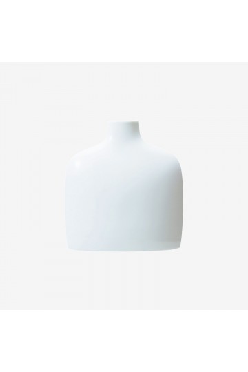 Petit vase blanc en porcelaine Hasamiyaki "Otosan" 450ml