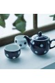 Tasse à thé bleue en porcelaine Aritayaki "Negaposi"