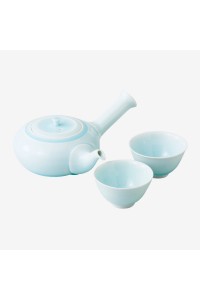 Service à thé traditionnel en porcelaine Hasamiyaki "seiji" 325ml