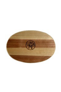 Ceder oval bento box "Magewappa" with Umami logo