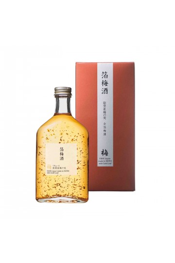 Umeshu with gold leaves 200ml (14% Vol.)
