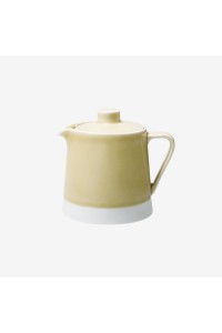 Porcelain Beige Teapot Hasamiyaki “Essence of life" 500ml
