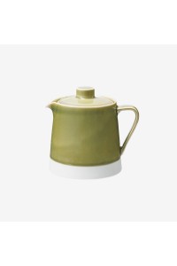 Porcelain Green Teapot Hasamiyaki “Essence of life" 500ml