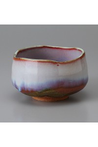 Stoneware matcha bowl Setoyaki "Hagi"