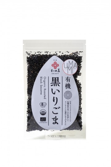 Organic black roasted sesame seeds - 50 g
