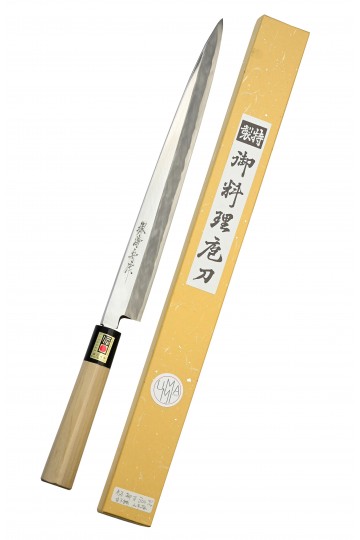 Yanagiba couteau spécial sashimi Migaki 300 mm