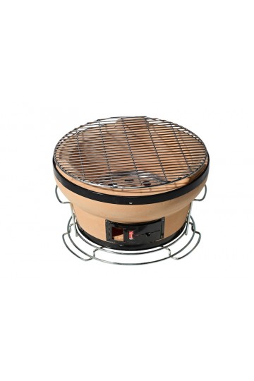 Japanese round table grill «Genghis» + grill & bottom grid