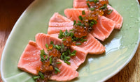 Tataki de saumon au Ponzu