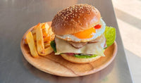 Tsukimi Burger au bœuf