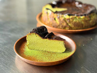 Cheesecake Basque au Matcha