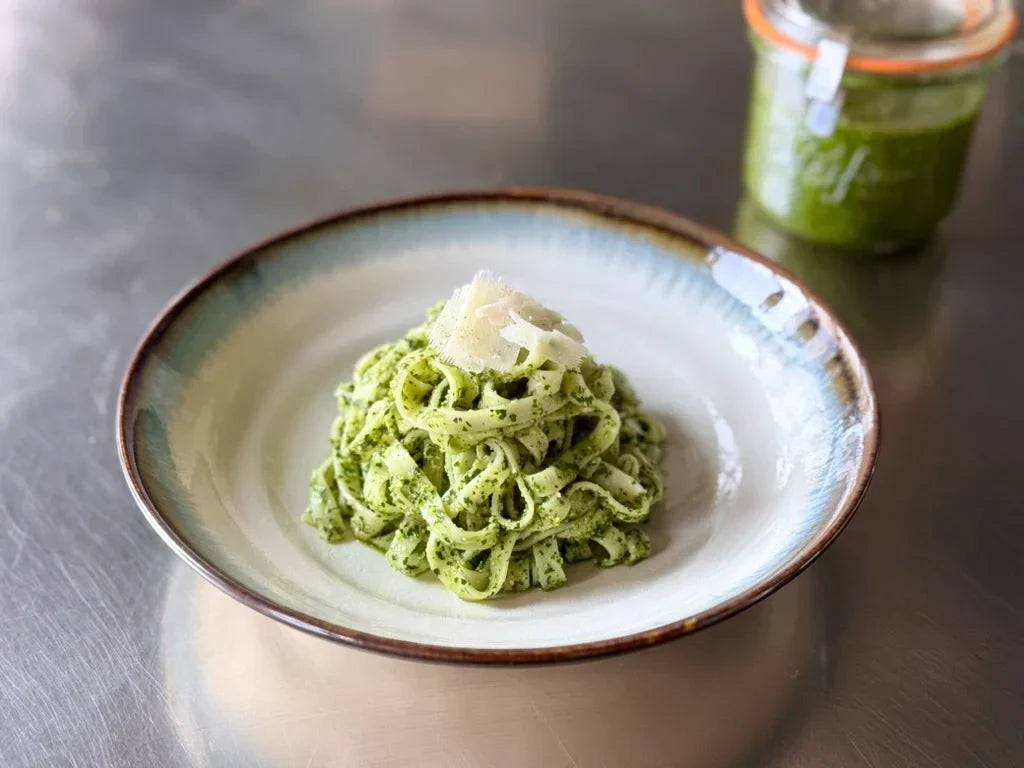 Pesto au thé vert