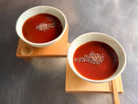 Panna cotta au caramel sauce soja