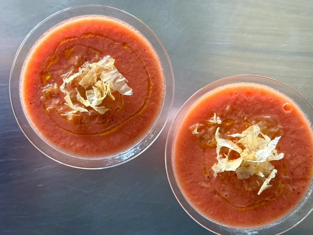 Gaspacho au Dashi de Kombu