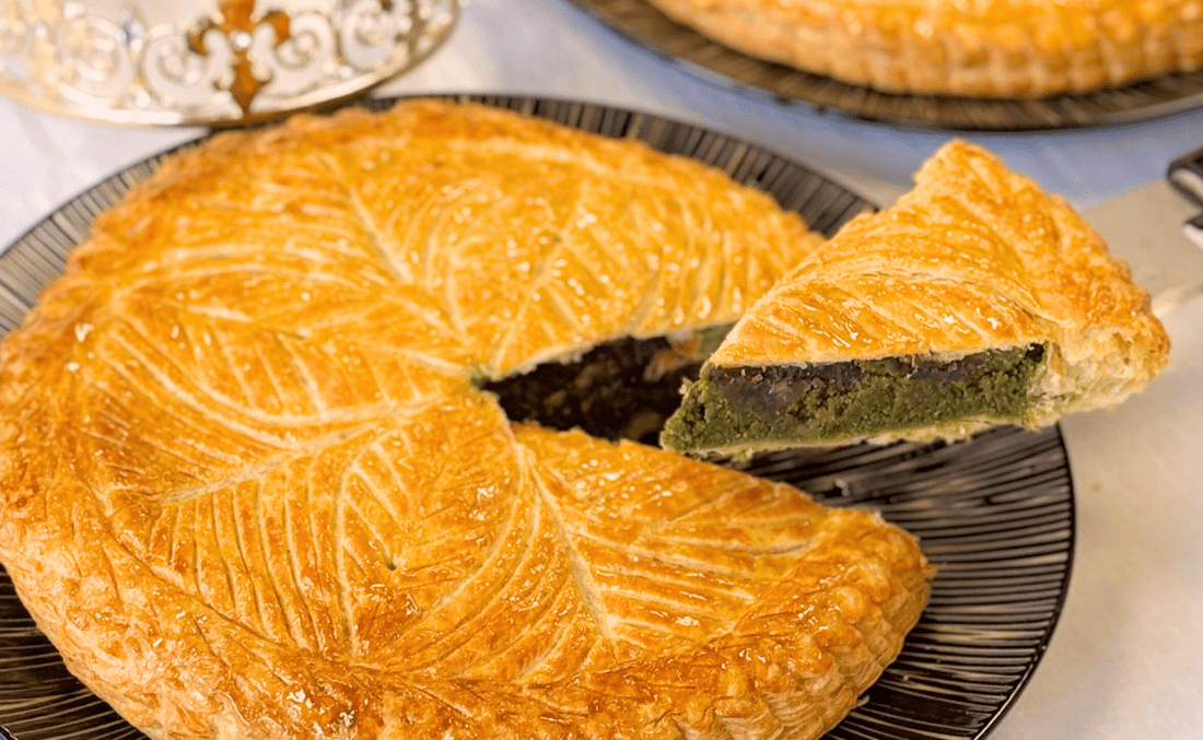 Galette des rois au Matcha