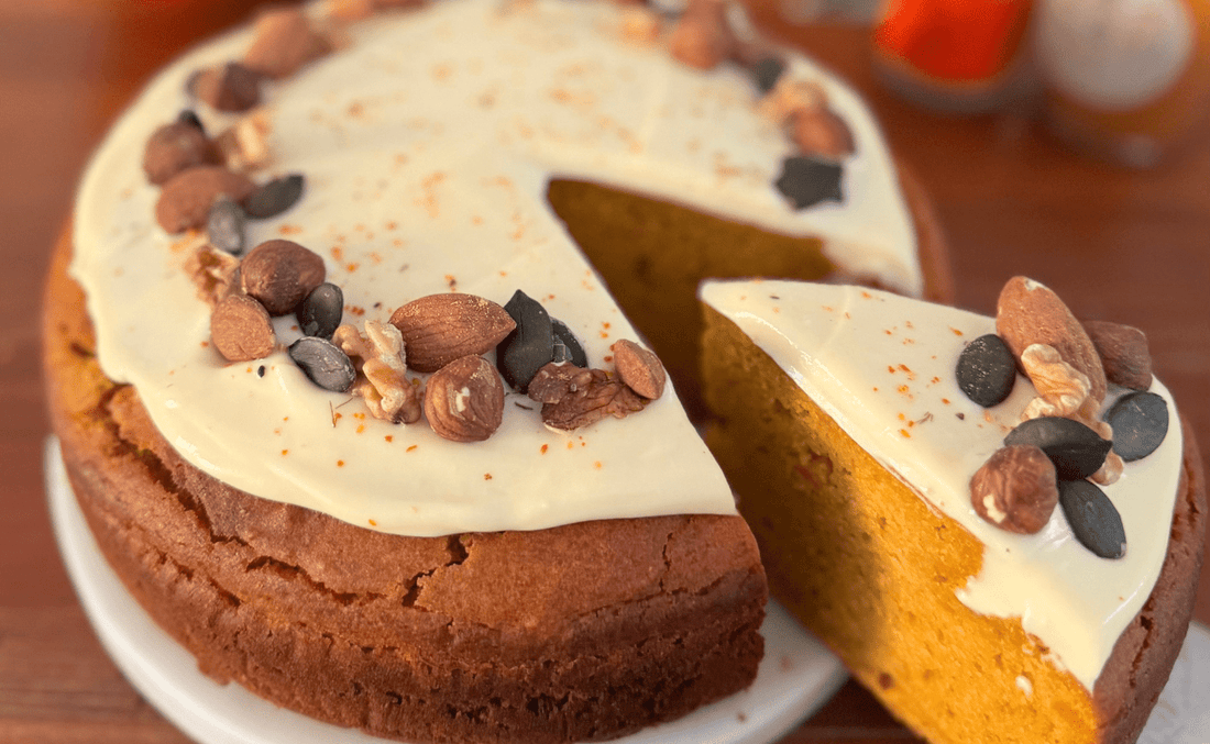 Kabocha cake, gâteau au potiron