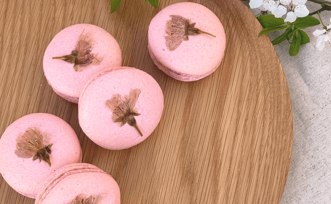 Macaron à la fleur de Sakura