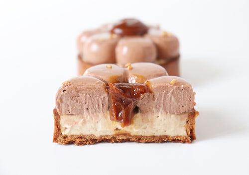Tartelettes sésame doré et chocolat
