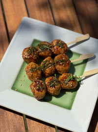 Brochettes de poulet Tsukune