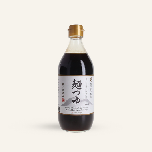 Sauce soja et dashi (bouillon japonais) Tsuyu 500 ml