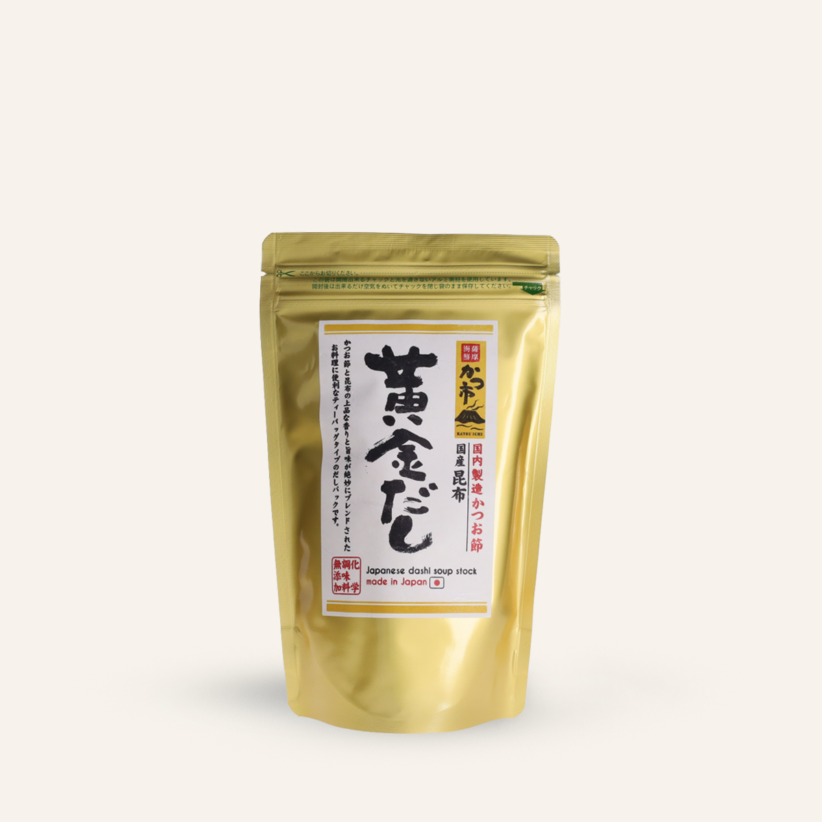 Dashi doré à la bonite séchée supérieure (10 sachets x 8 g)