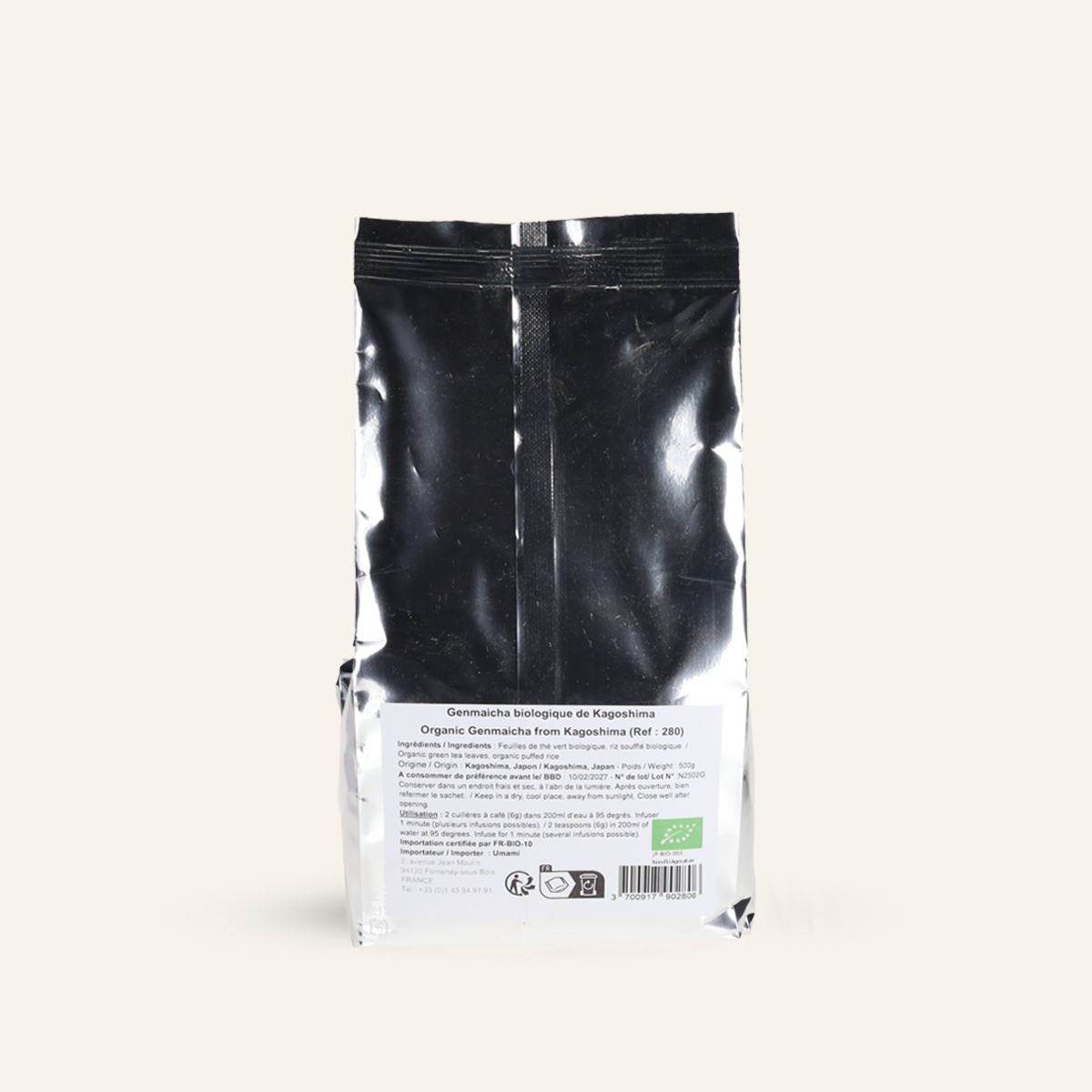 Organic genmaicha from Kagoshima 500 g