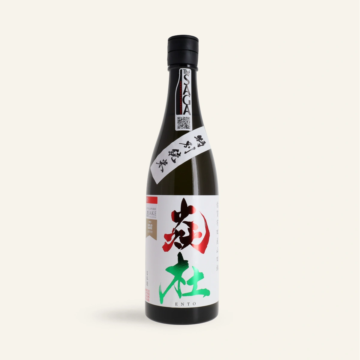 Tokubetsu Junmai Sake "Ento" 720ml (15% Vol.)
