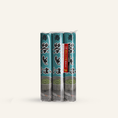 Chasoba premium - nouilles de sarrasin au matcha 480g (3 x 160g)