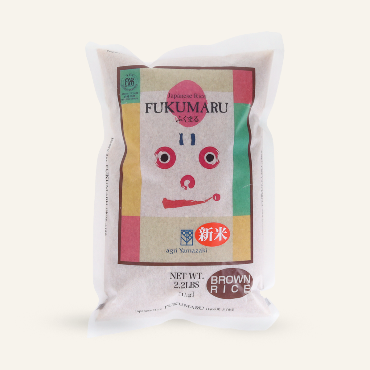 Riz brun japonais Fukumaru 1kg