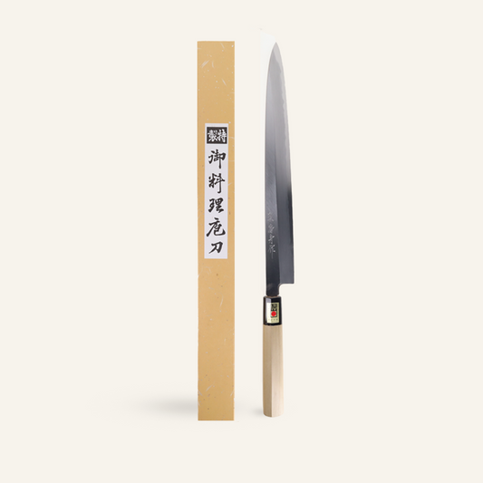 Yanagiba couteau spécial sashimi Migaki 300 mm