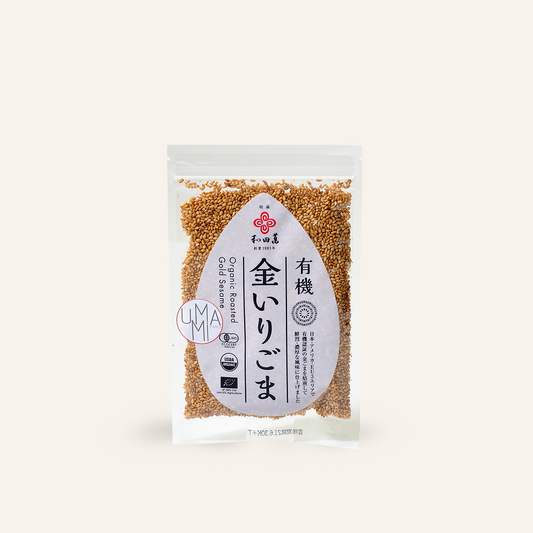 Organic roasted golden sesame 50g