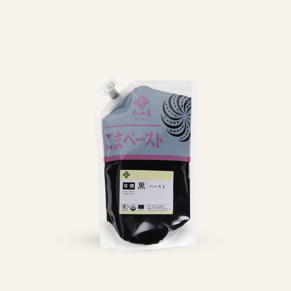Organic black sesame paste