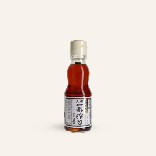 Intense sesame oil "Kuki" (first pressing)