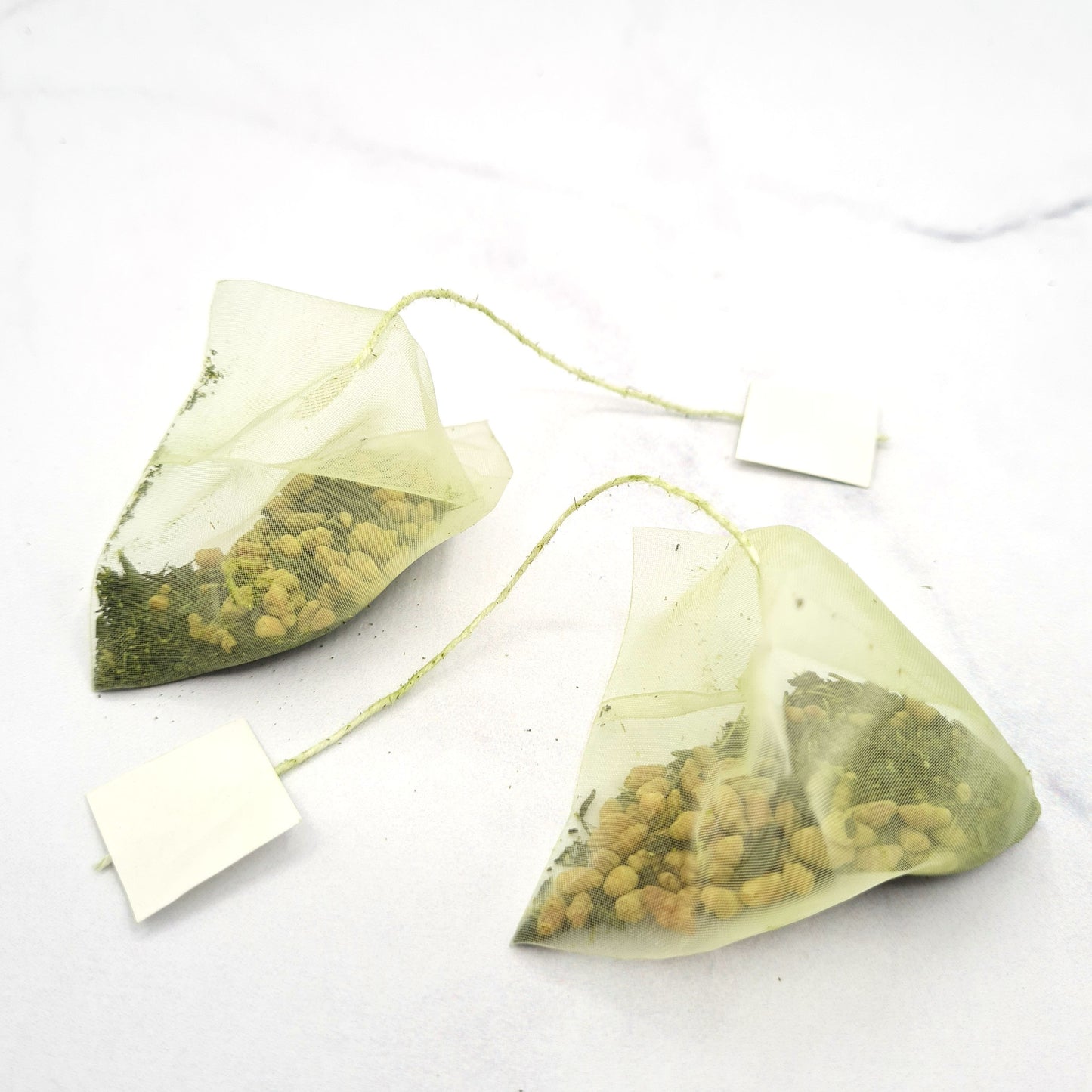 7 sachets de thé vert Genmaicha - riz soufflé + matcha 21g