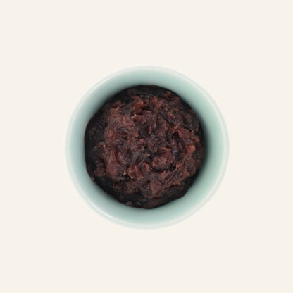 Anko Tsubuan - pâte de haricots rouges Azuki (avec morceaux)