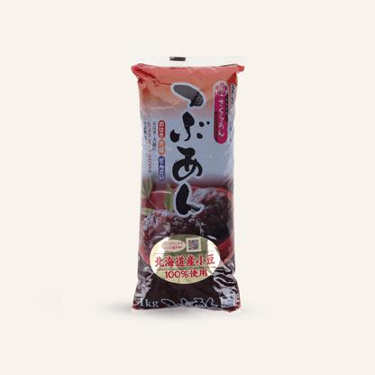 Anko Tsubuan - pâte de haricots rouges Azuki (avec morceaux)