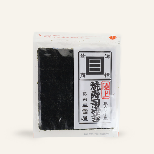 Grilled nori (Yakinori) super premium 21x19cm 10 sheets
