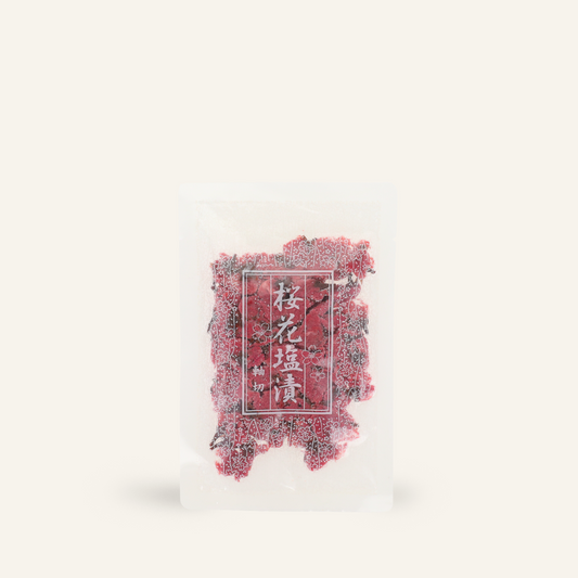 Fleurs de sakura saumurées à dessaler (100 pièces)